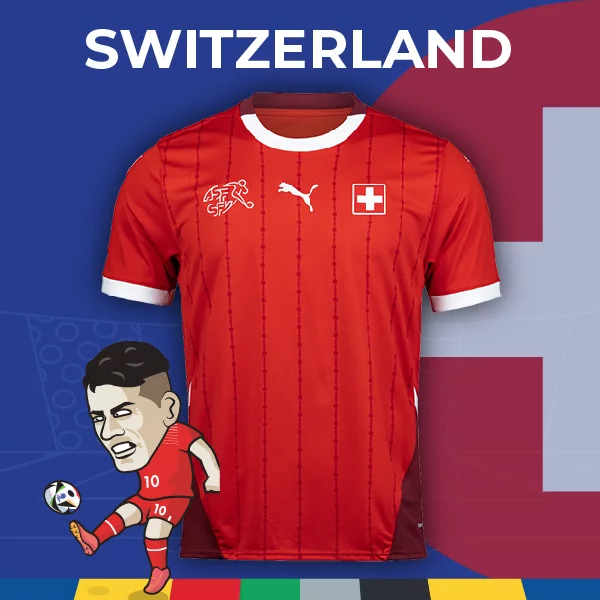 เสื้อยูฟ่าทีมชาติ Switzerland